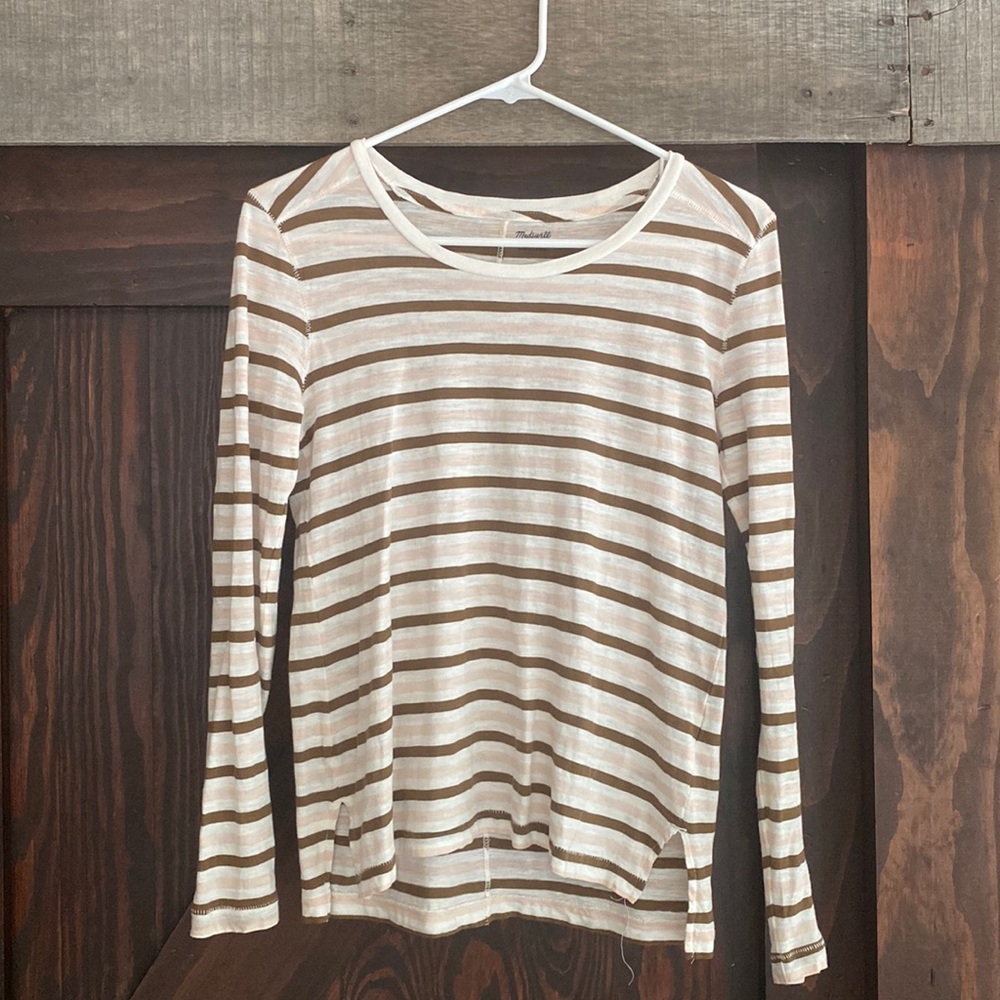 madewell long sleeve top